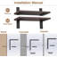 Supports de tablette en fer