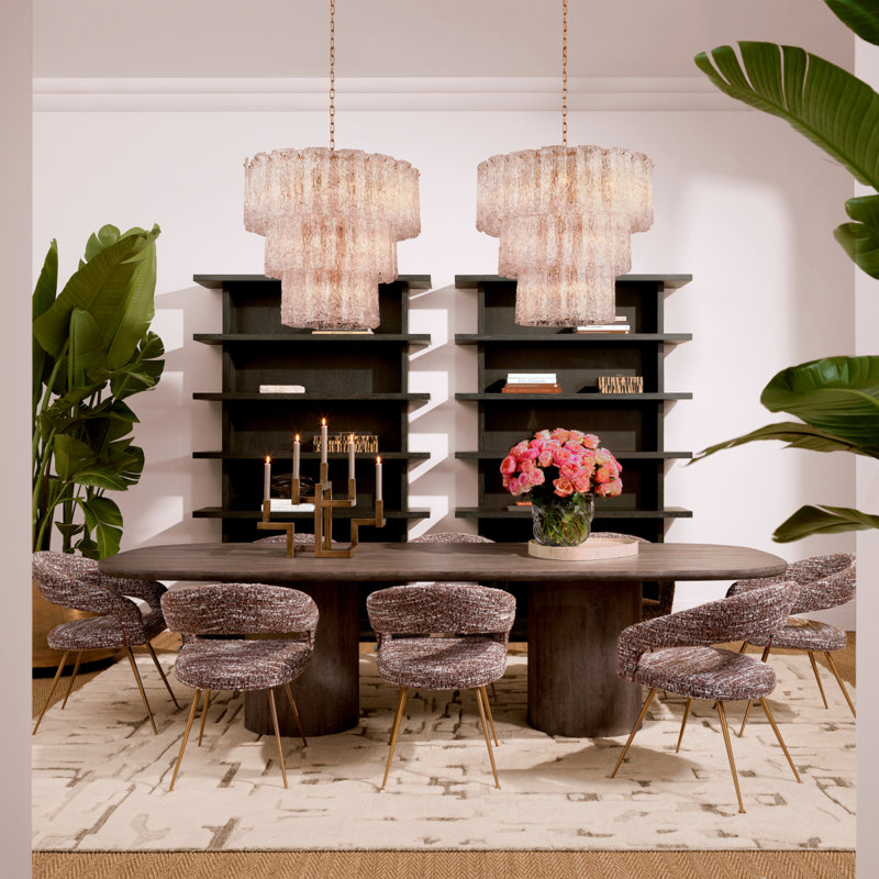 Glenmont Oval Oak Double Pedestal Dining Table