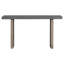 Console élégante avec cadre et placage de chêne - Gris élégant pour le vestibule-564139146