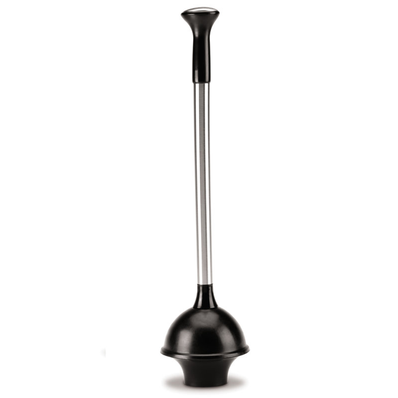 Simplehuman Toilet Plunger and Caddy Stainless Steel, Black