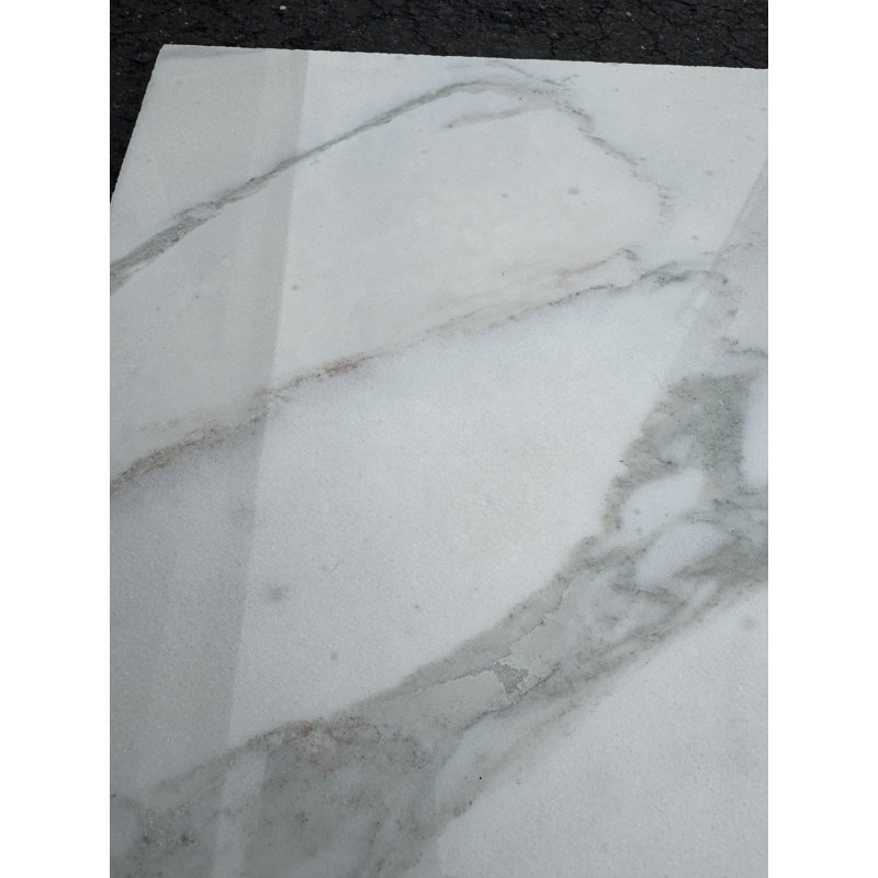 12x12" Turkish Calacatta Marble Tile