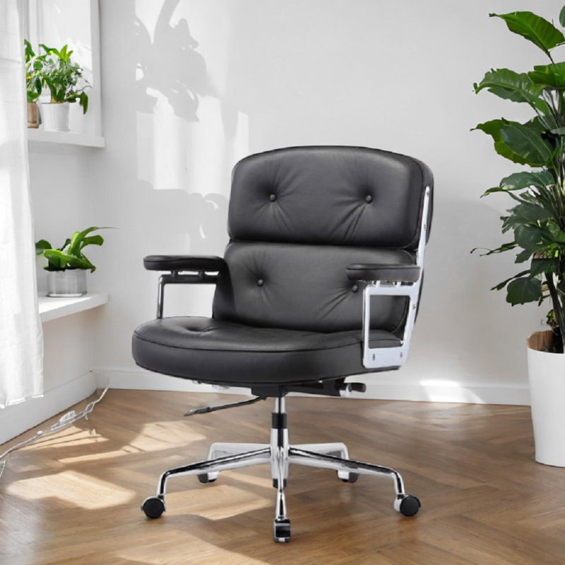 Chaise de bureau Astrahan, Noir, noir, noir, noir