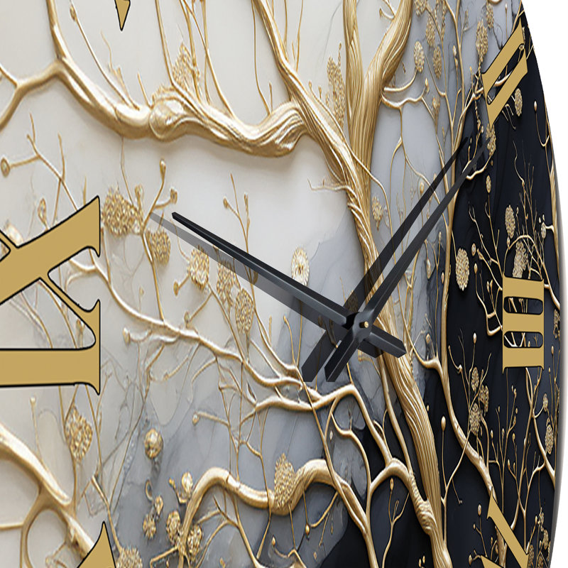 Horloge murale Golden Tree Tree, Moyenne