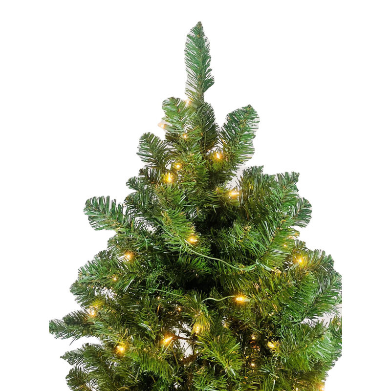 90' H Lighted Artificial Fir Christmas Tree