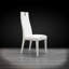 Chaise d'appoint blanche Gyda