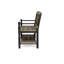 Banc en bois avec tablette de rangement, design moderne gris et noir-1154367372