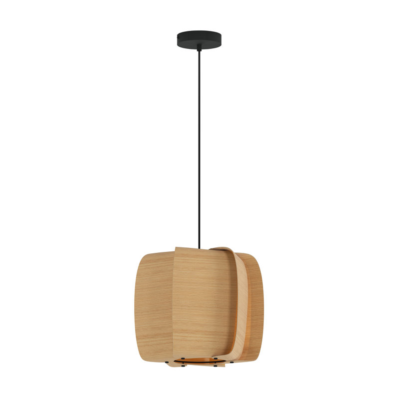 Alba 15.75" Pendant Light, Ash