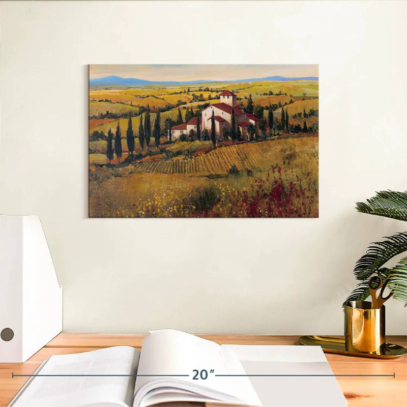 Alvord Nostalgic Tuscany III, H 8 po x l 12 po