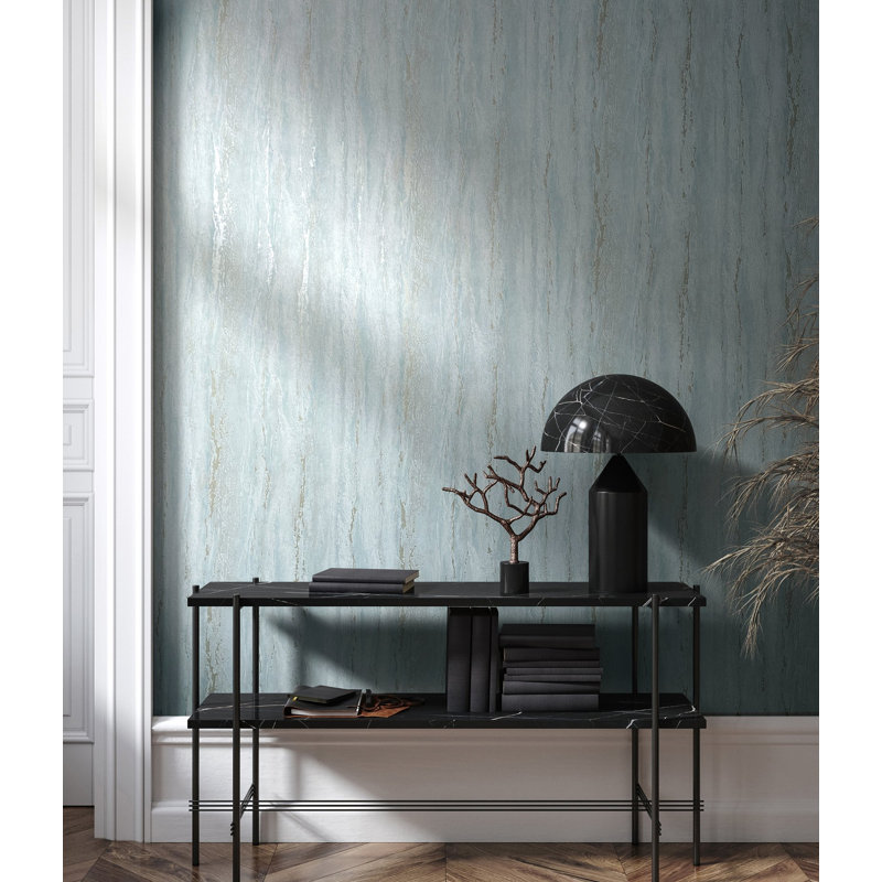 City Romance Industrial Wallpaper, Blue