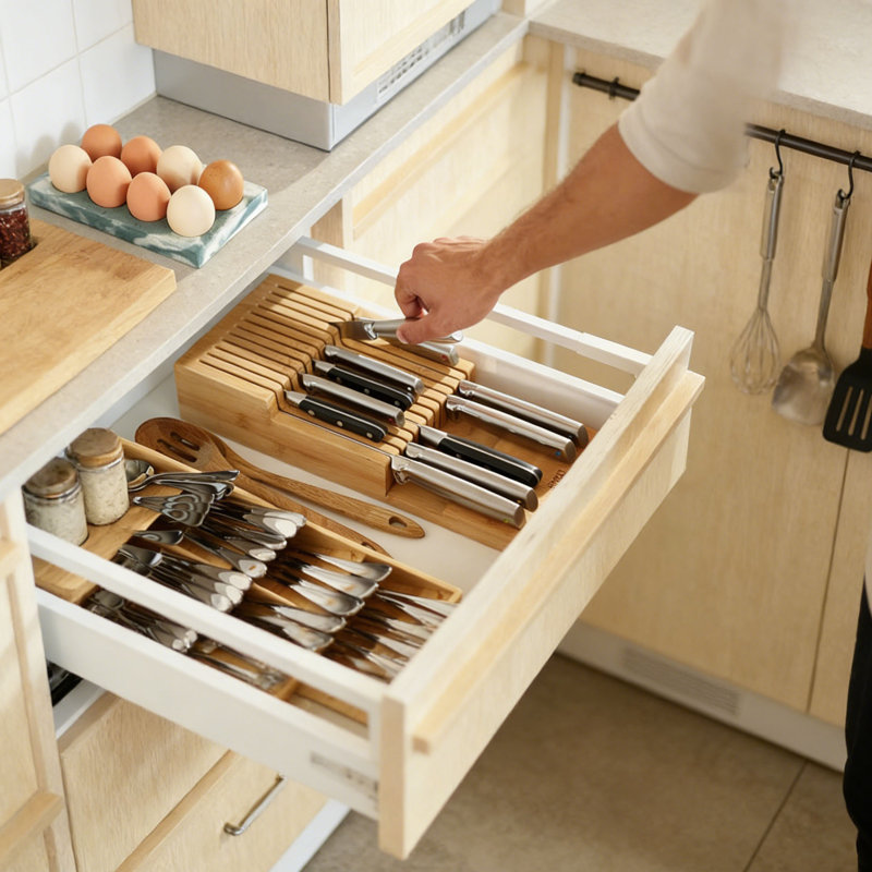 MforStyle 1 Slot Universal Knife Block