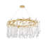 Lustre rond en verre 16 lumières Eclectic