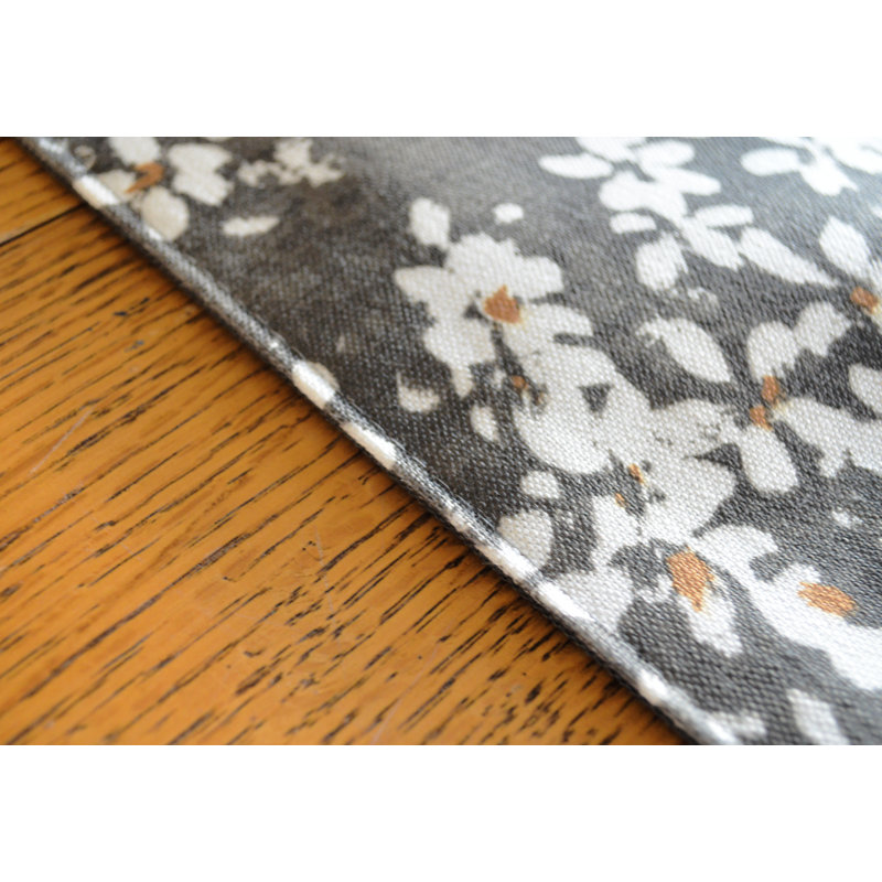 Polyester Floral Rectangle Placemat