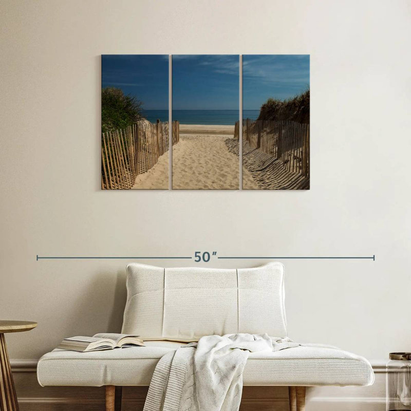 Gillard Path To Cape Cod Beach, 24" H x 38" W