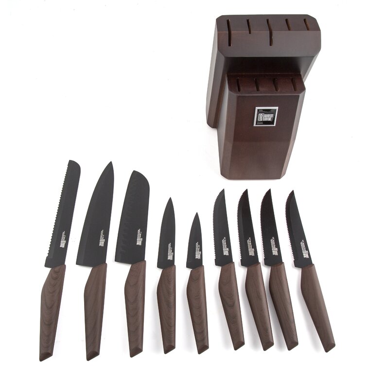 Cuisinart, 10-Piece Elite Series Hammered Handle Knife Block Set