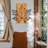 Elegant Decorative Wooden Wall Accessory, Black & Walnut, 22.0 x 22.8 inches | 100% Metal Frame (Thickness: 0.05 inches), 100% Wooden Backing (Thickness: 1.2 inches) | Perfect for Home Decor & Modern Spaces