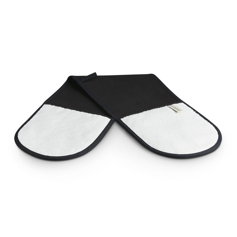 Le Creuset Double Oven Glove, Black