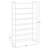 8 Tier Shoe Rack, Metal Shoe Organizer, Shoe Rack Max Holds 40 Pairs,Shoe Storage Shelf for Closet,Entryway-977296590