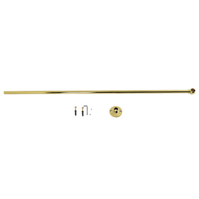 Support de tringle de rideau de douche Kingston Vintage
