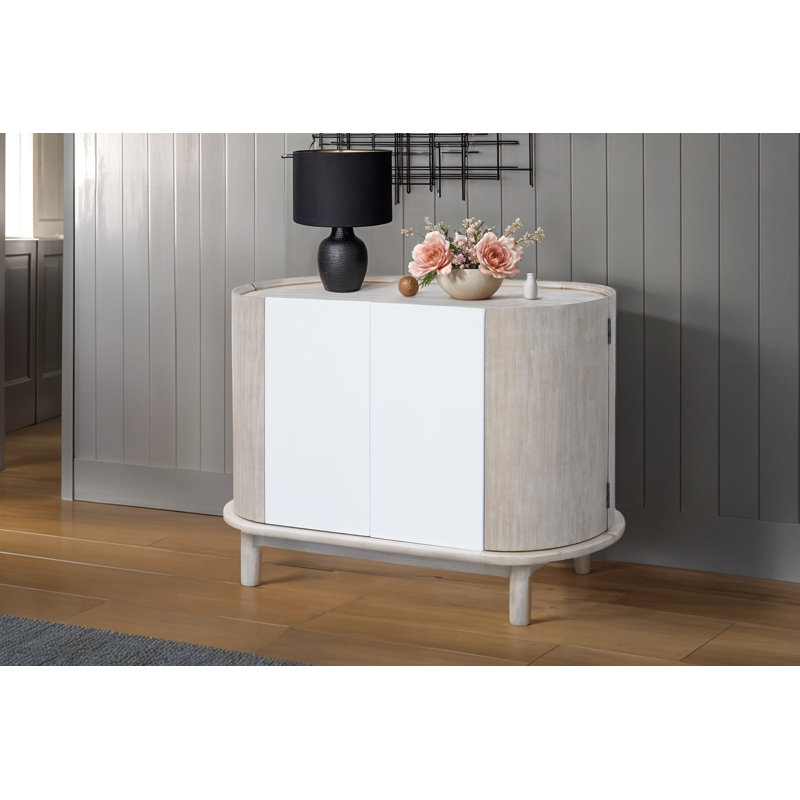 Olivera Four Door Credenza, 37" H x 48" W x 23" D