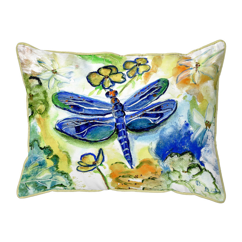 Outdoor Reversible Throw Pillow, Small