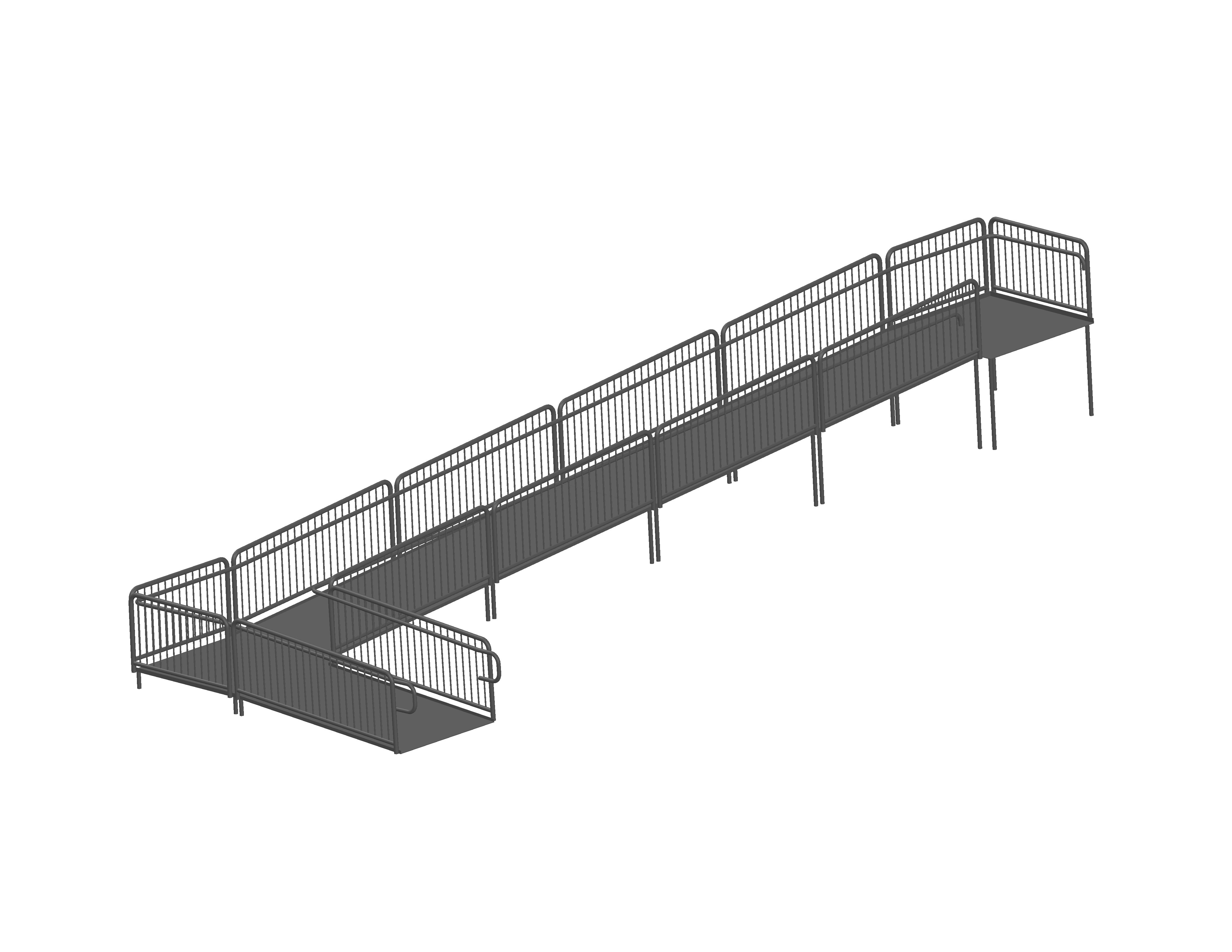 Package Ramping AmTab Manufacturing Corporation Stage Ramp 20' x 25', 40