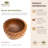 Rainforest Bowls Teak Serving Bowl