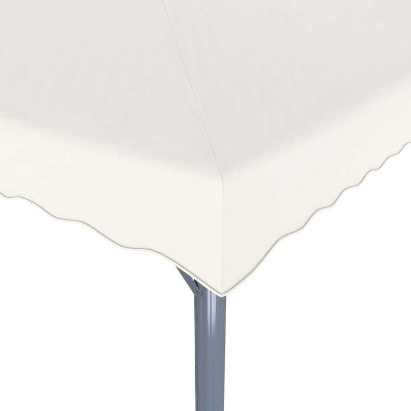 Gertie 3m x 3m Steel Patio Gazebo, Cream