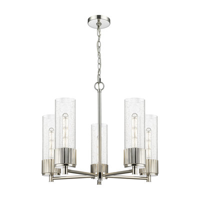 Lustre suspendu à 5 lumières 12 "Bolivar