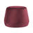 Grasmere 24" Wide Velvet Ottoman Plum-128756672