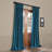 Iohannes Vintage Textured Faux Dupioni Rod Pocket Silk Blackout Curtains - Single Panel Drapes-1642994175-1699217503