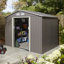 Rowlinson Trentvale 8x6 Metal Apex Shed with Assembly-109248347
