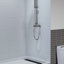 Panneau de douche et de baignoire à surface solide blanc mat, contour, installation rapide, découpable, épaisseur de 0,138 po-89905317-113370338