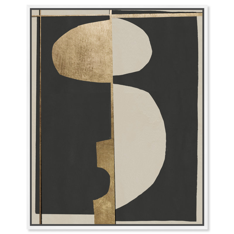 Balance II Print by Oliver Gal, 37"H x 46"W, White Floater Frame