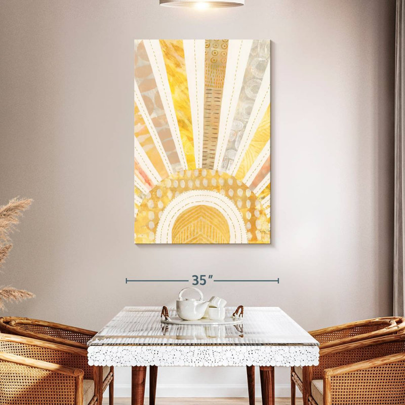 Oberle Boho Sunshine I, 48" H x 32" W