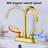 4" Centerset 2-handle Bathroom Faucet with Drain Assembly-107144282