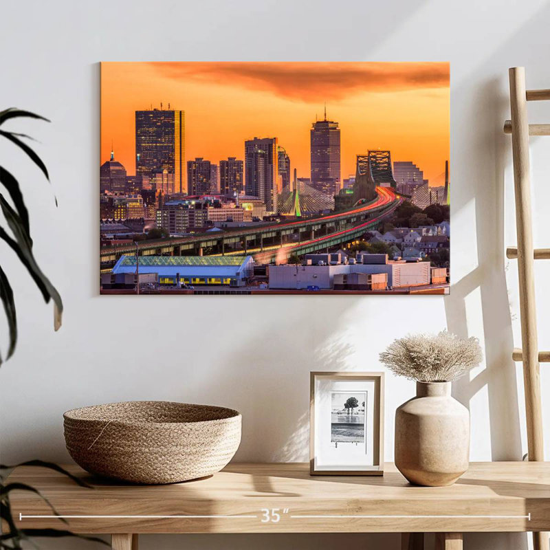 Sireci Boston Sunset Drive, 16" H x 24" W