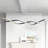 2 - Light LED Unique / Statement Pendant-935866130