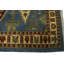 Tapis de couloir oriental bleu Ehudd
