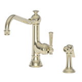 Jacobean Single Handle Kitchen Faucet with Side Spray