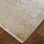Tapis gris en polyester fabriqué à la main-93833490