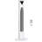 HOMCOM Freestanding Tower Fan Cooling For Bedroom With 3 Speed, 12H Timer, Oscillating, LED Sensor Panel, Remote Controller, Black-66681453
