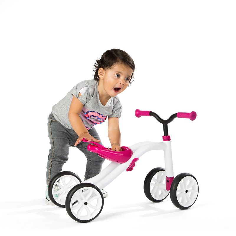 Jordan-Lee Zoomie Kids Push/Pull Ride On, Pink