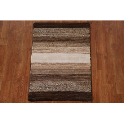 Tapis rayé Gabbeh Modern 2x3