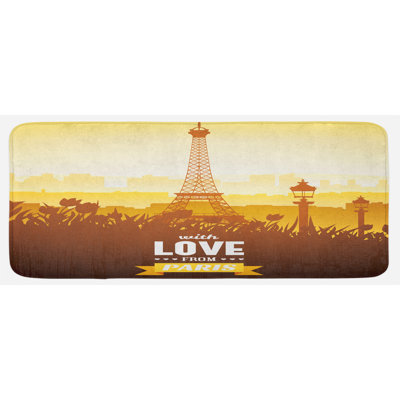 Eclectic Polyester Kitchen Mat