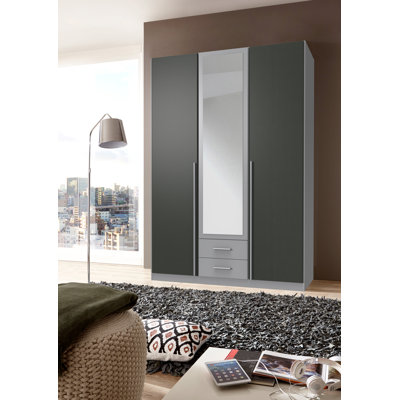 Brayshaw 3 Door Manufactured Wood Wardrobe
