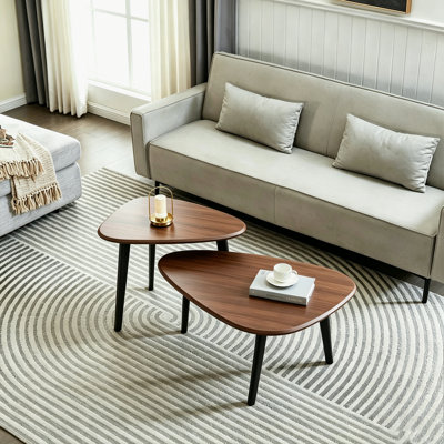  George Oliver Nesting Coffee Table Set of 2
