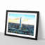 The Shard London England Skyline - Picture Frame Painting Print-56712681-56712686
