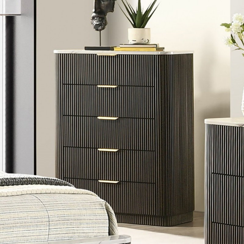 Commode 5 tiroirs Heilman
