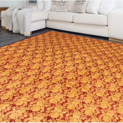 One-of-a-Kind Rectangle 10'2" x 13'2" New Age Rectangle Wool Area Rug in