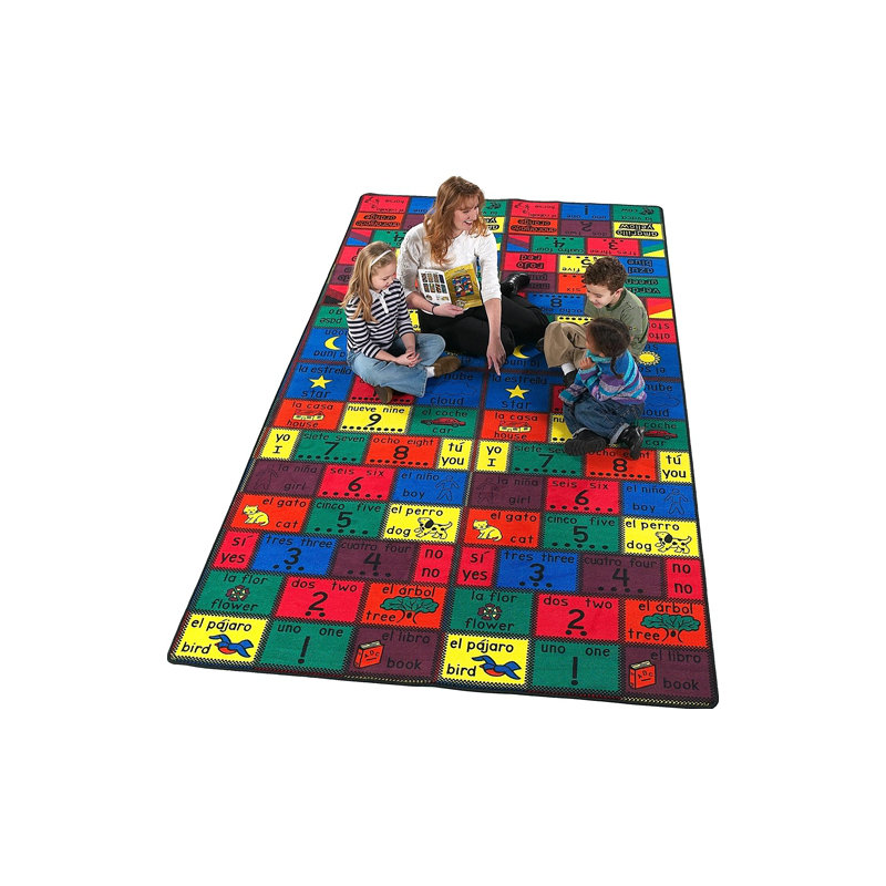 Tapis area Bermudez, Rectangulaire 8 pi 4 po x 12 pi